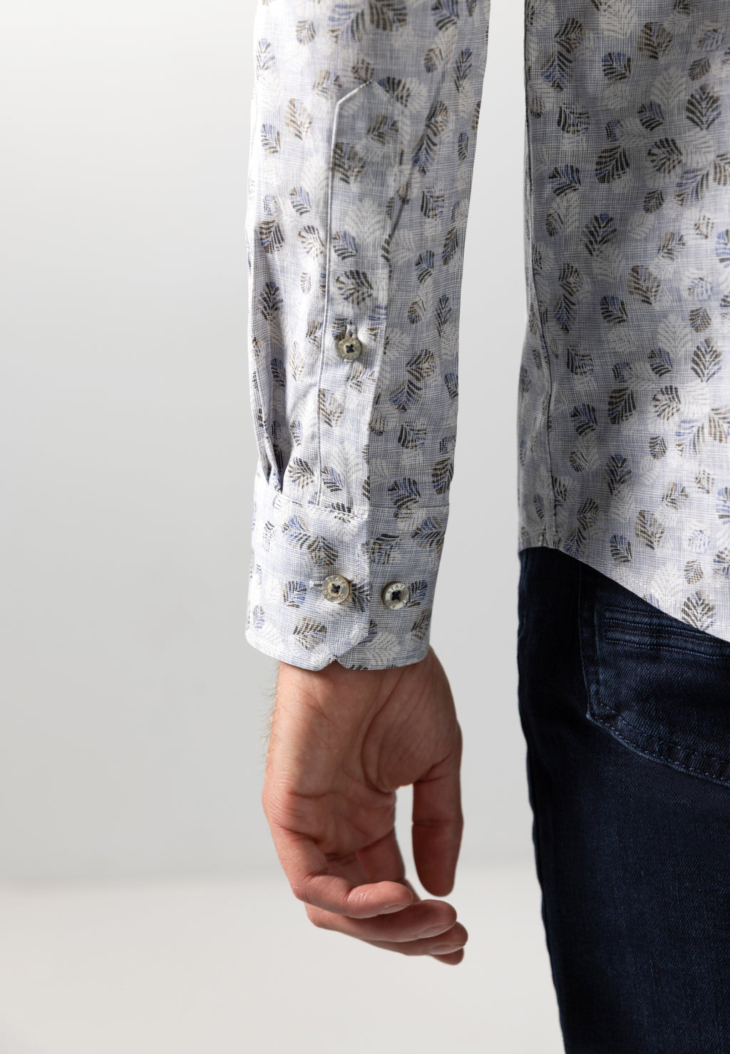 Chemise en coton à imprimé