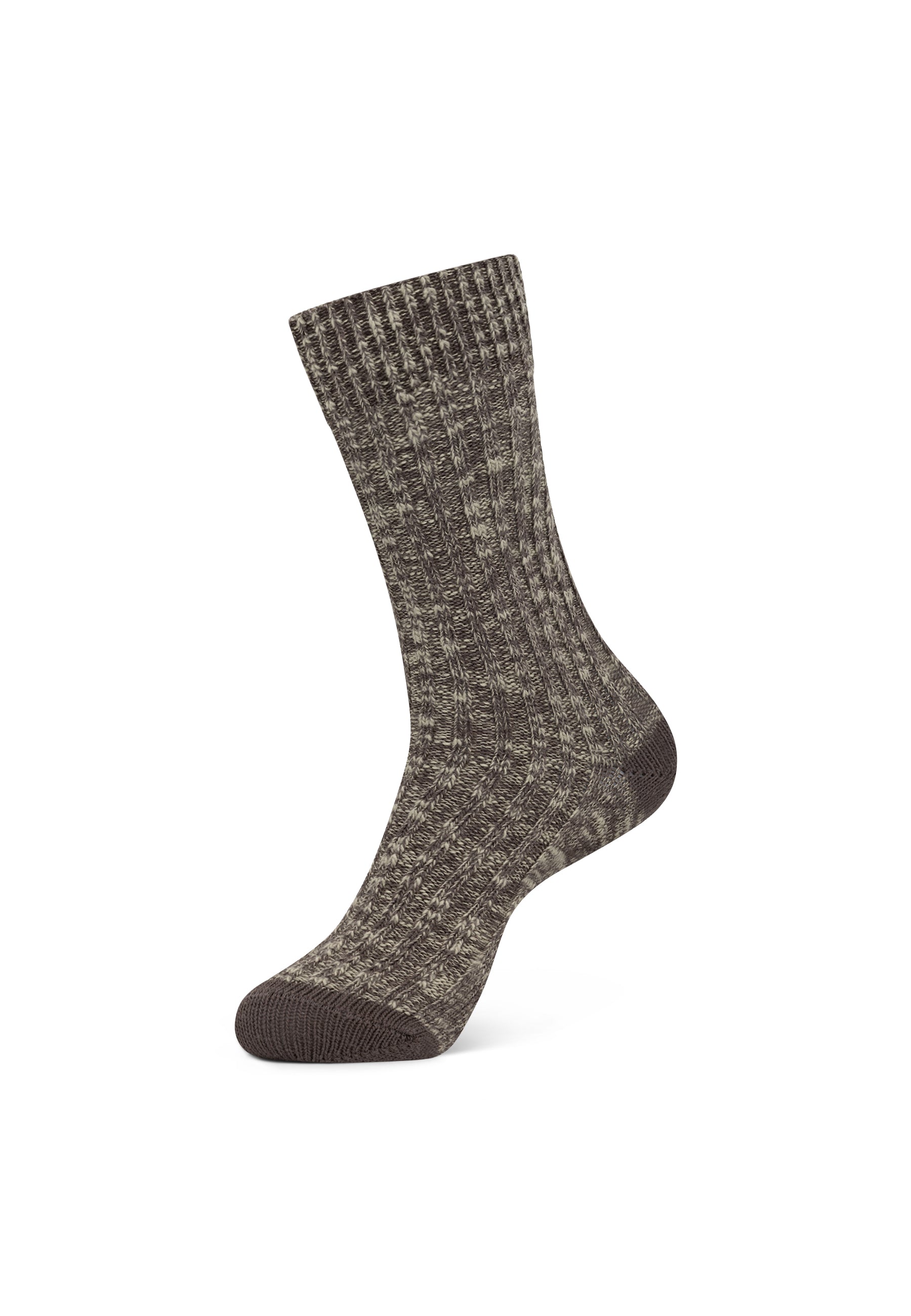 Chaussettes en fil flammé chiné