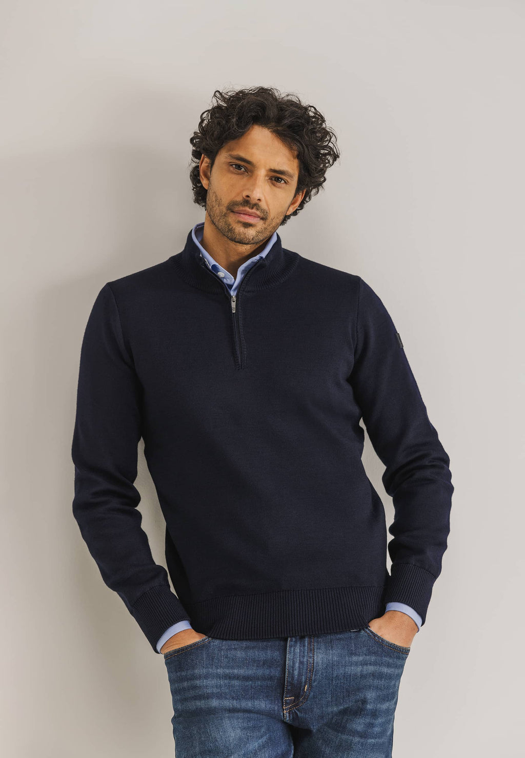Pull ESSENTIALS en laine mélangée