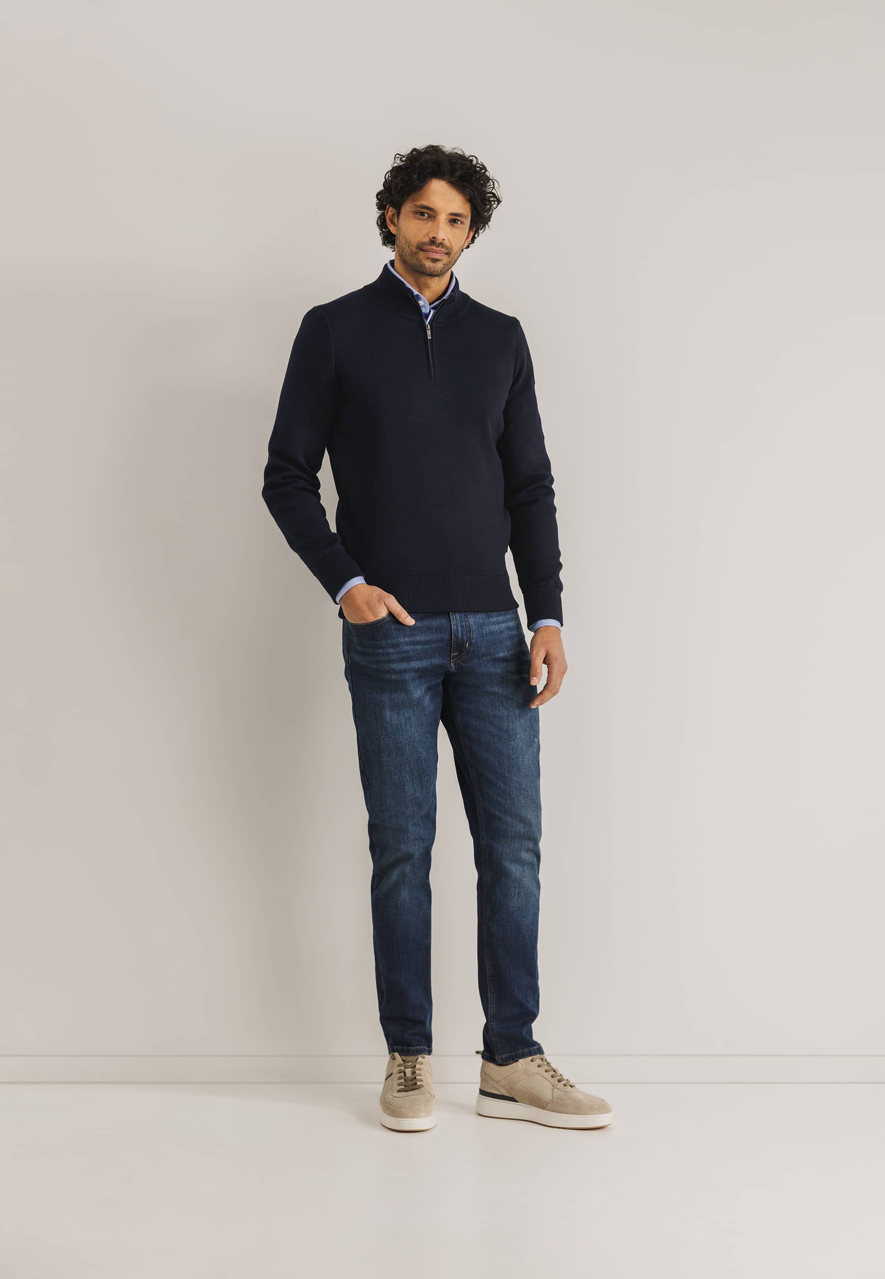 Pull ESSENTIALS en laine mélangée