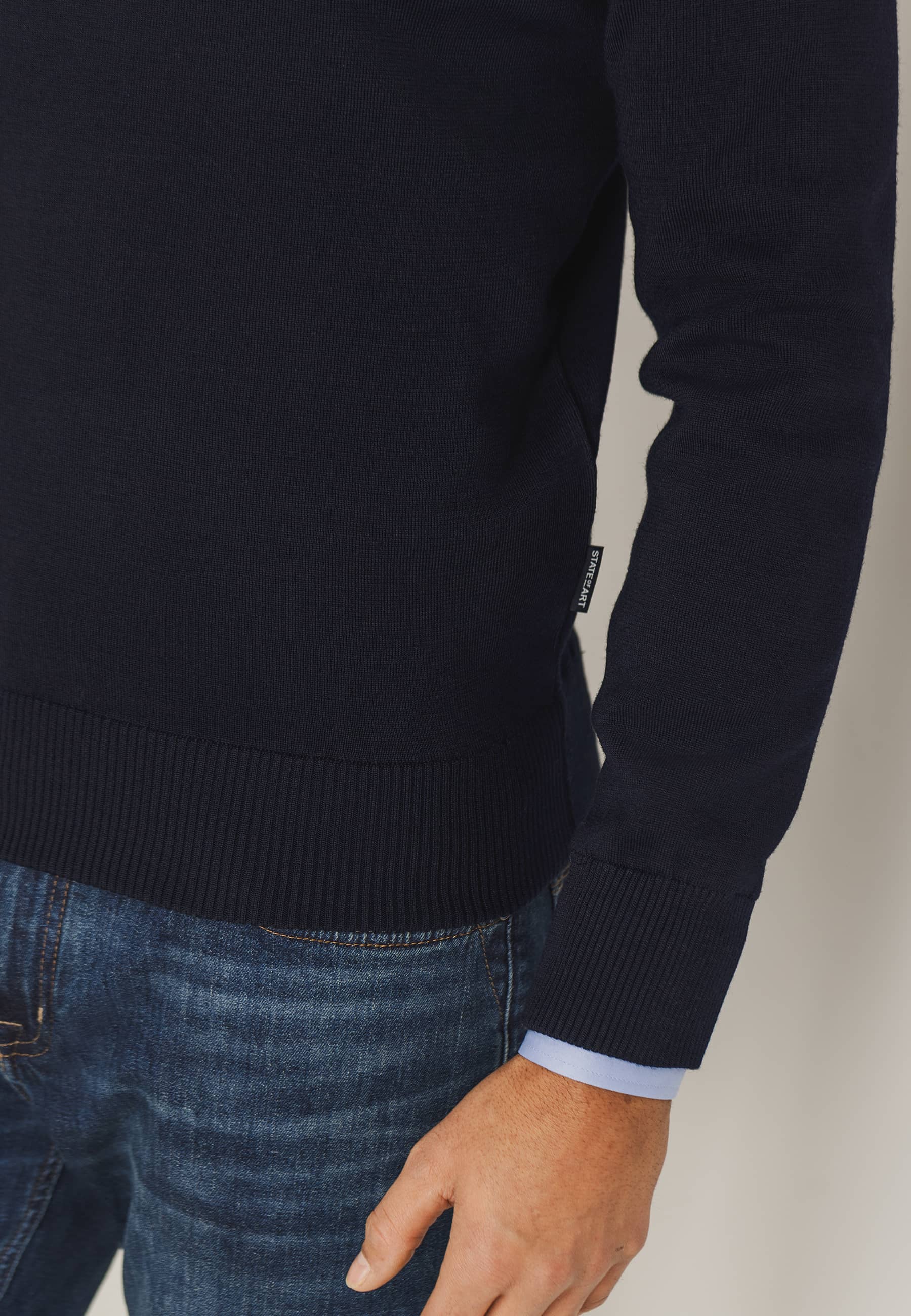 Pull ESSENTIALS en laine mélangée