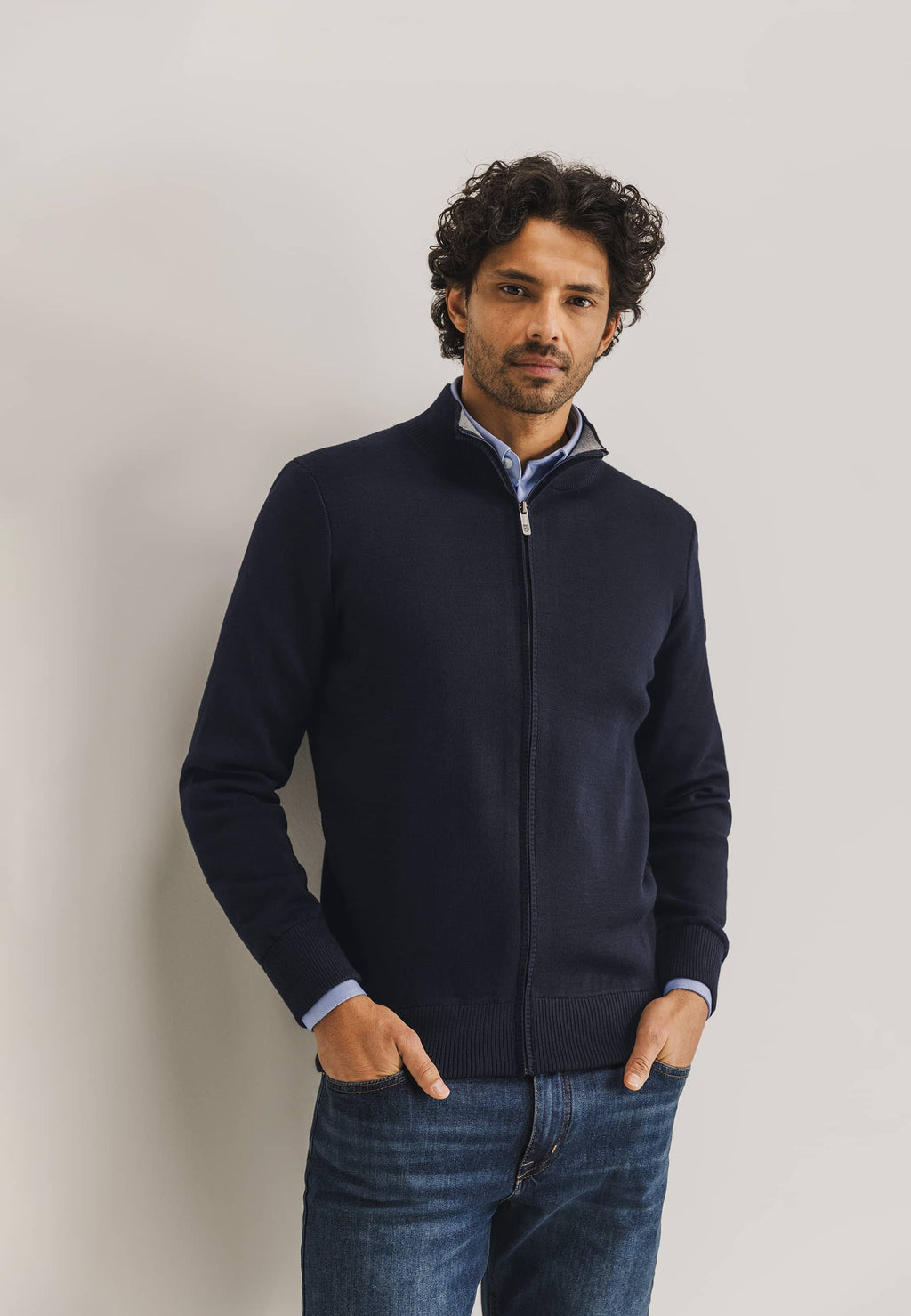 Cardigan zippé ESSENTIALS