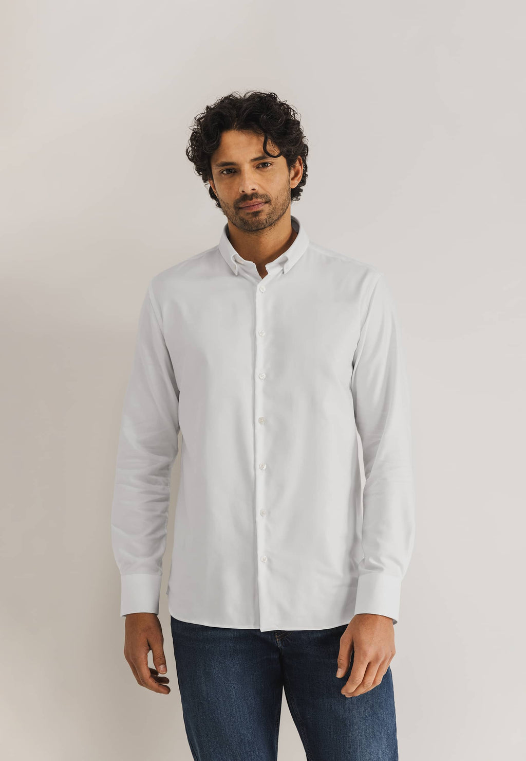 ESSENTIALS oxford overhemd
