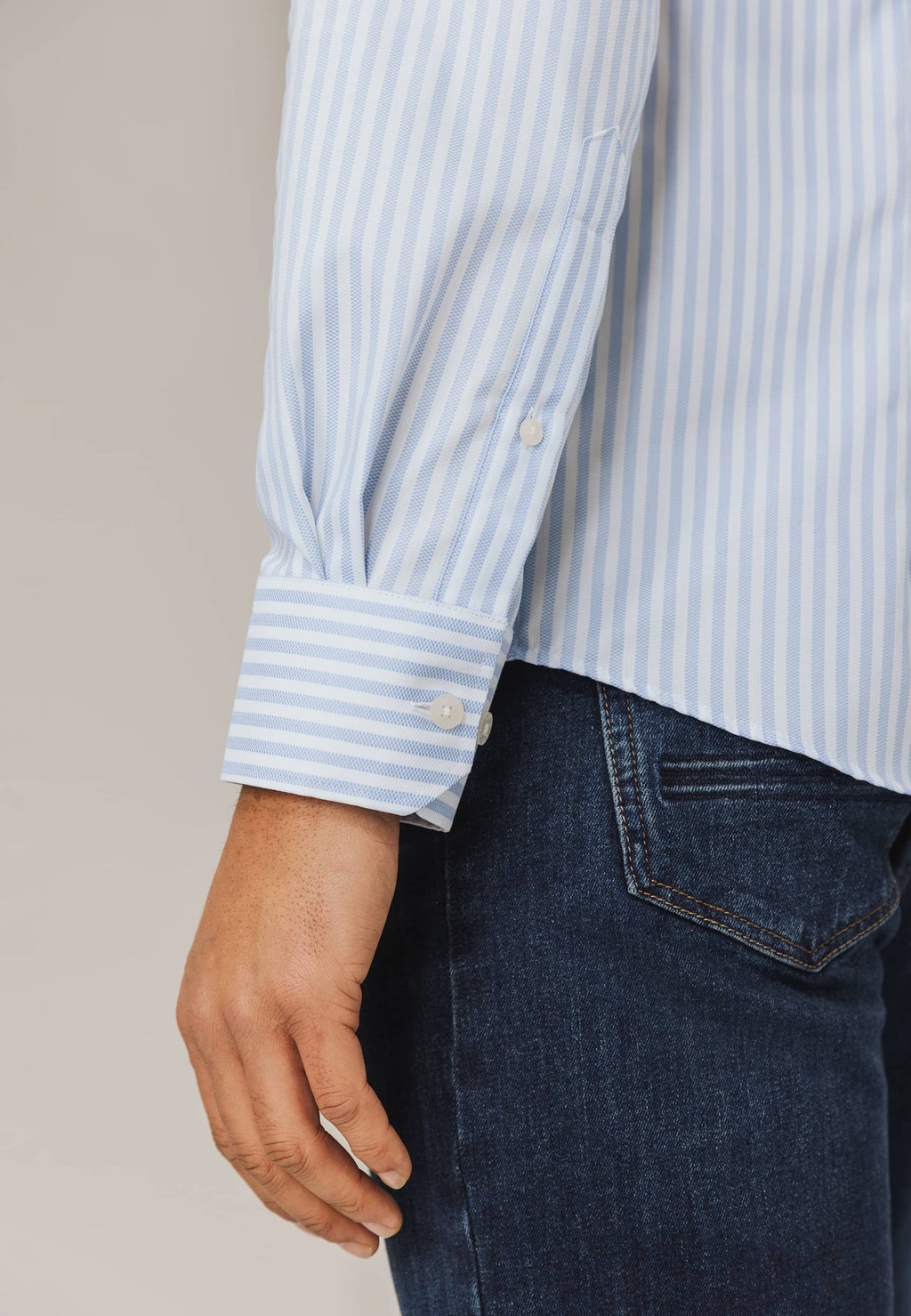 Chemise ESSENTIALS à rayures