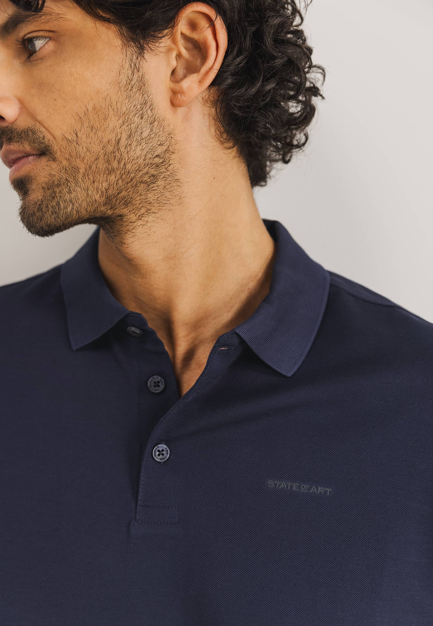 Polo ESSENTIALS en coton mercerisé