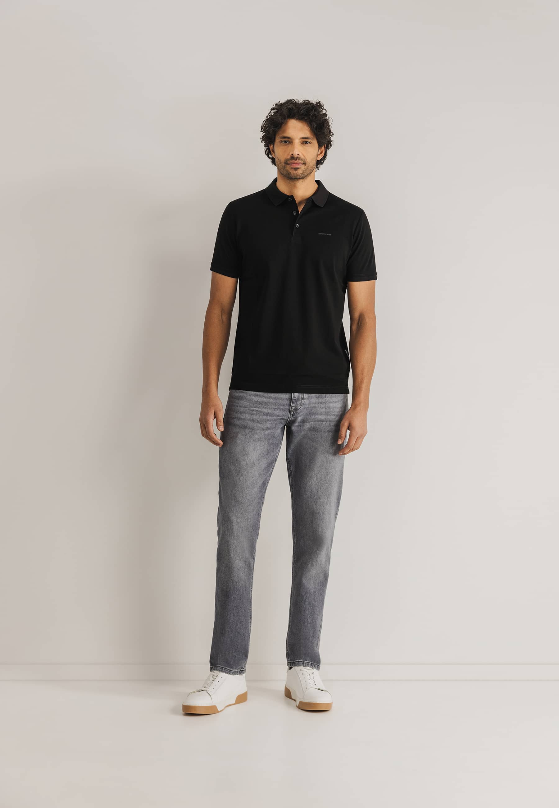 Polo ESSENTIALS en coton mercerisé