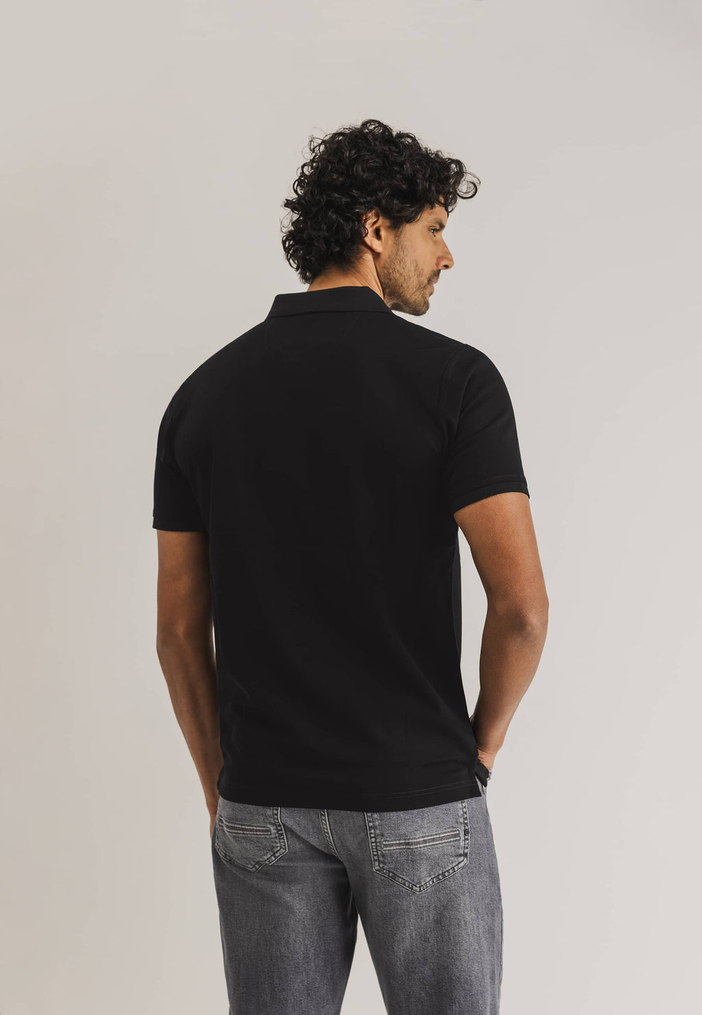 Polo ESSENTIALS en coton mercerisé