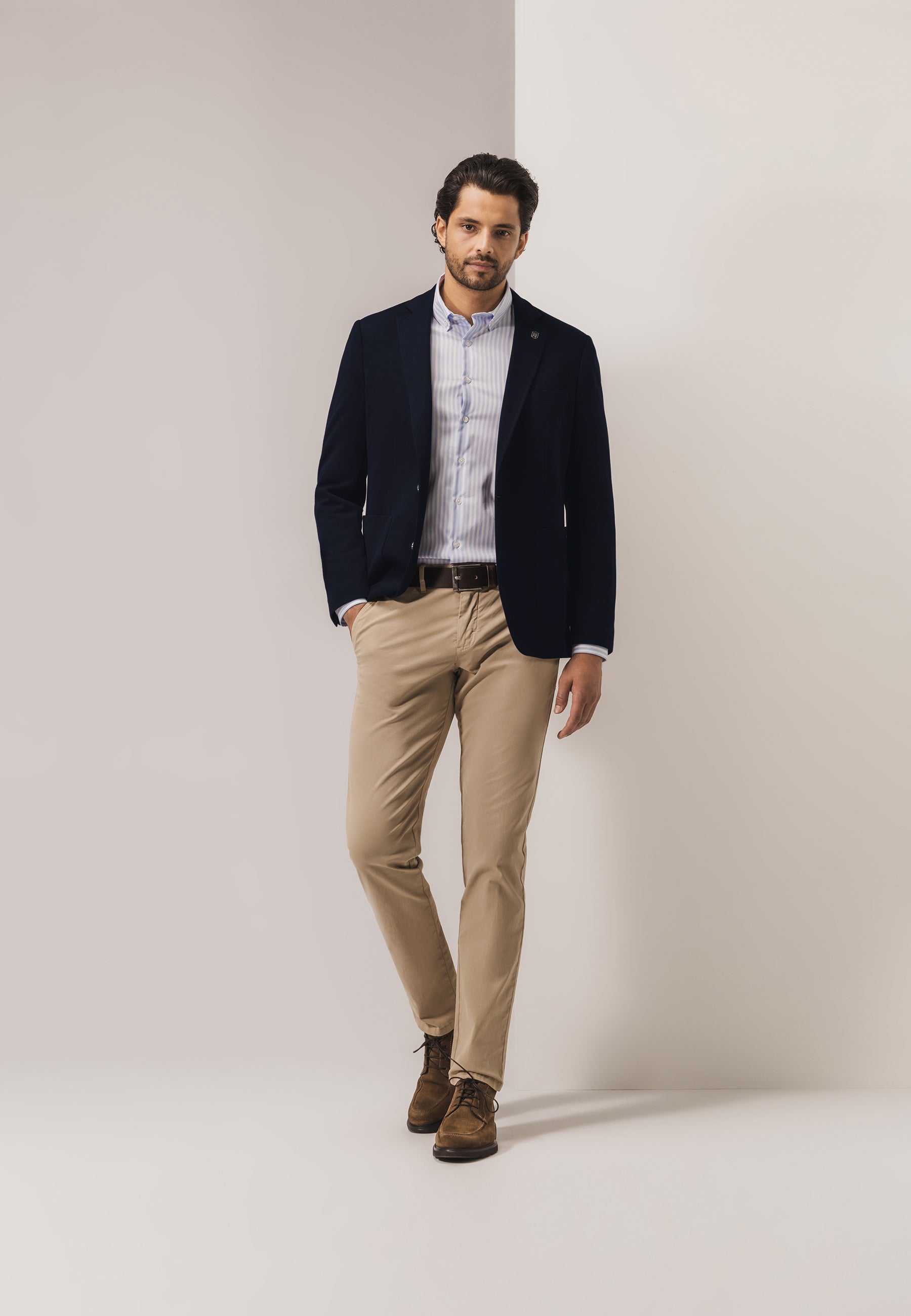 Blazer ESSENTIALS en mélange de polyester