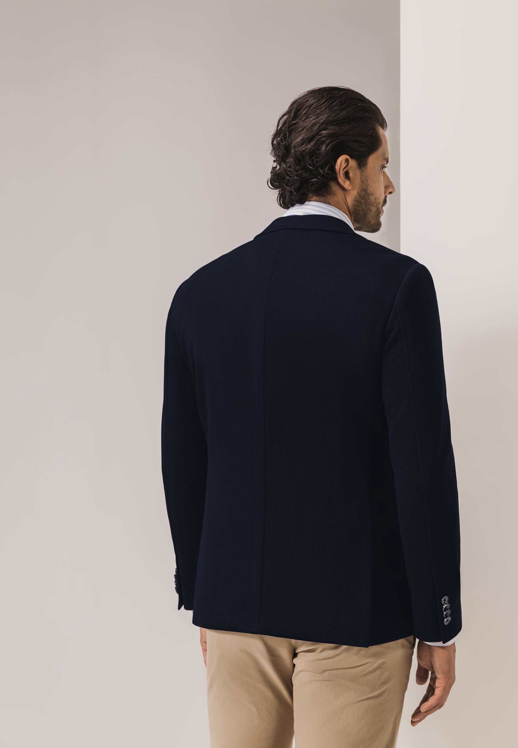 Blazer ESSENTIALS en mélange de polyester