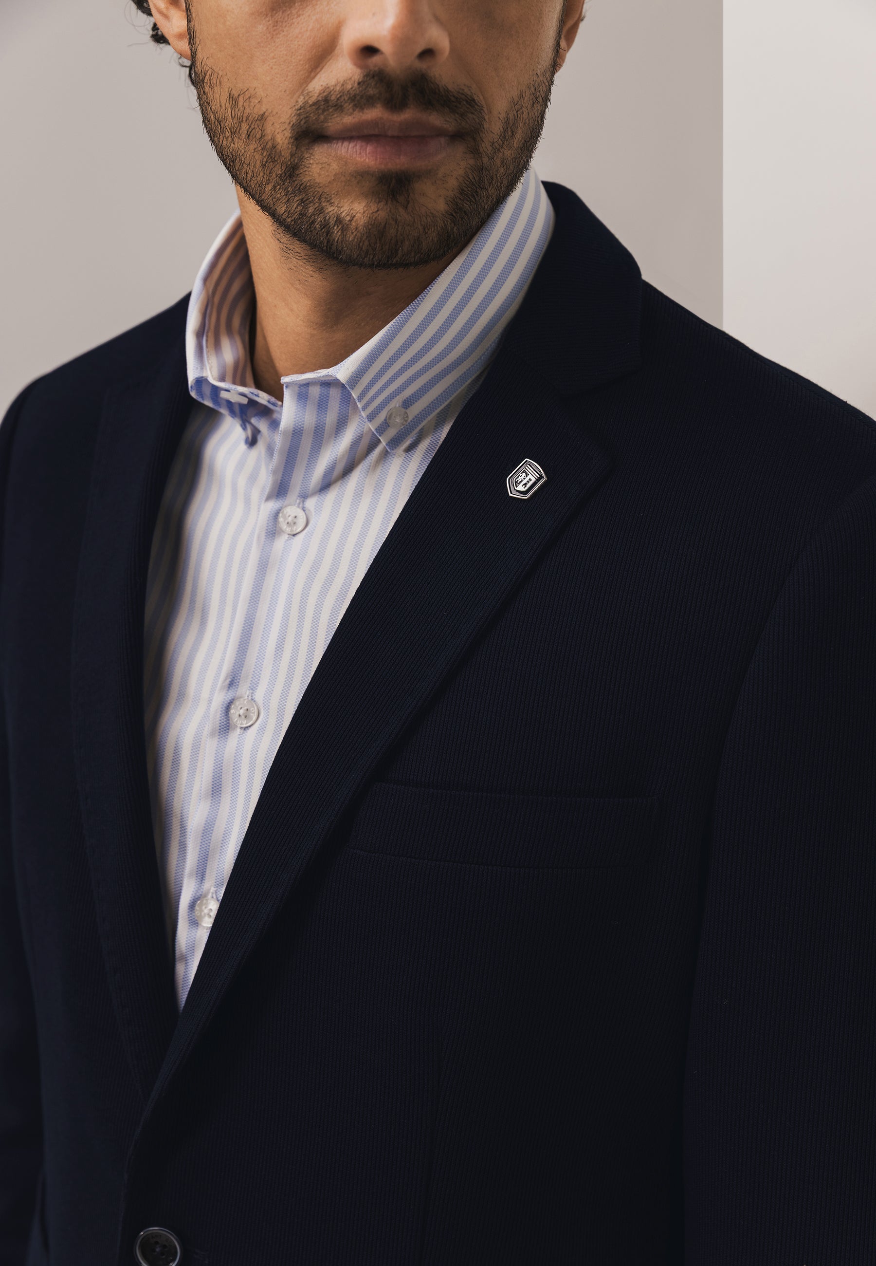 Blazer ESSENTIALS en mélange de polyester