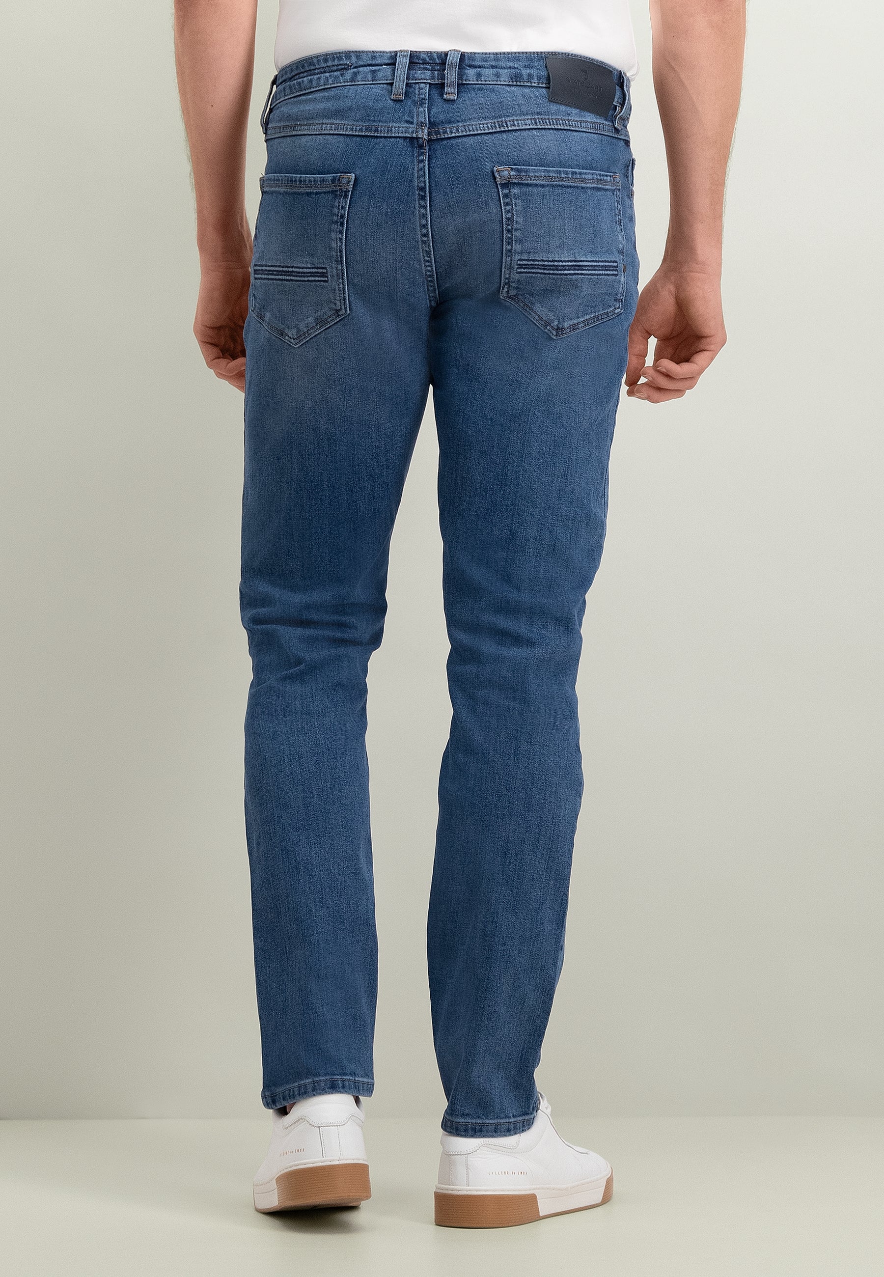 Jean 5 poches RACER coupe classique en denim stretch