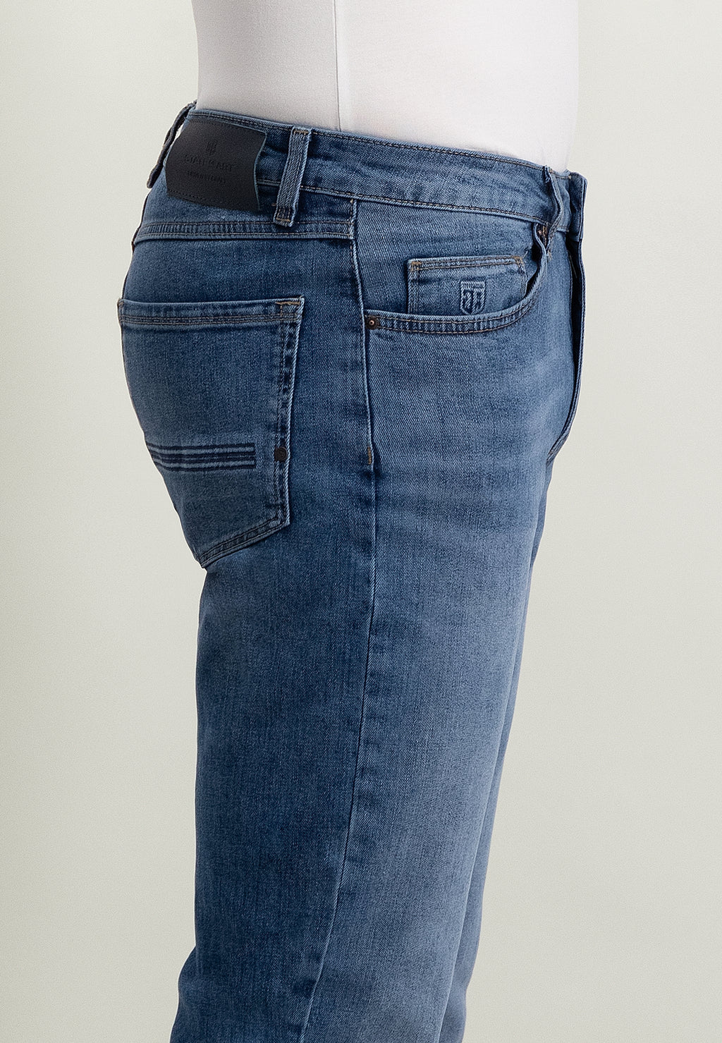 Jean 5 poches RACER coupe classique en denim stretch