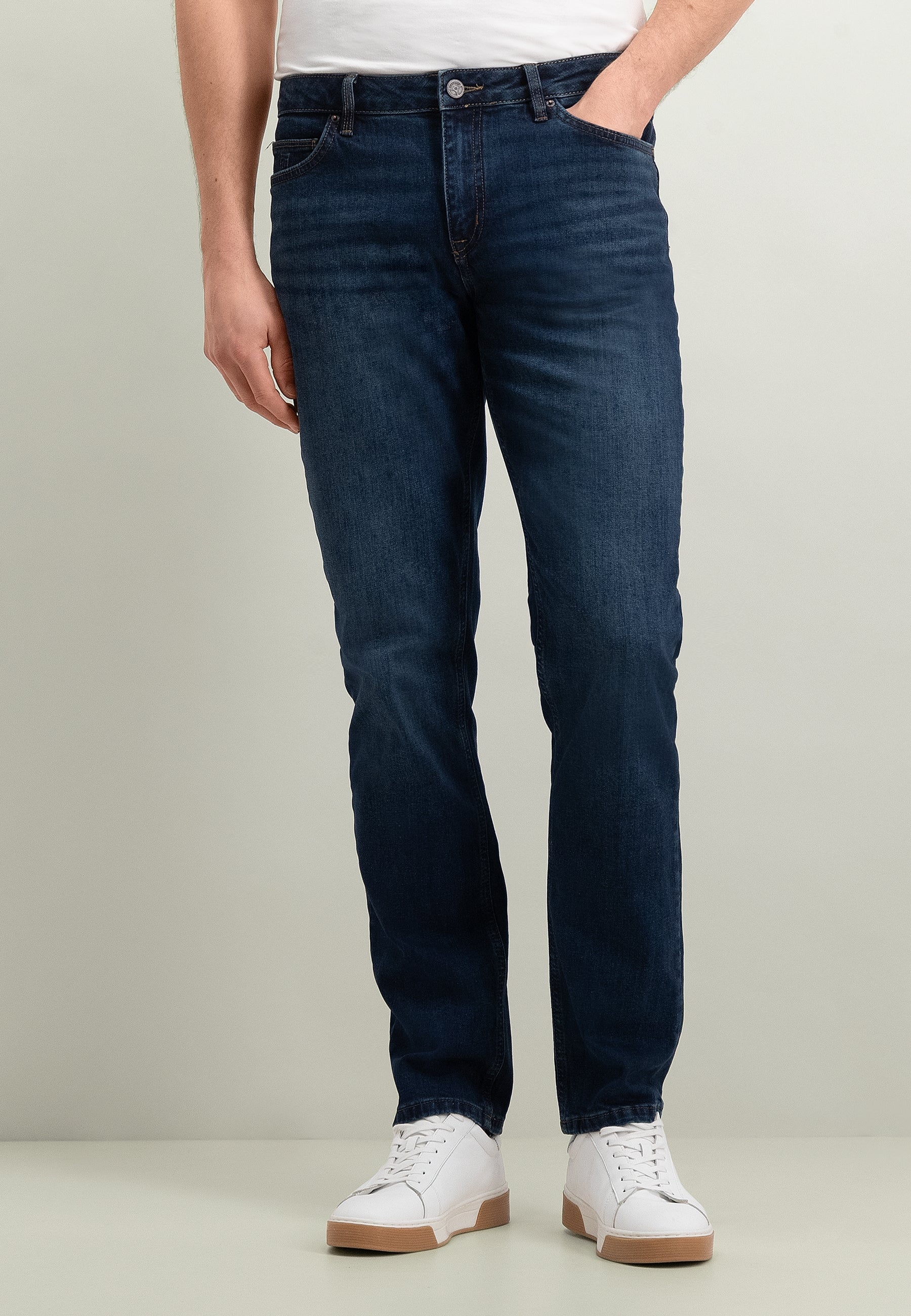 Jean 5 poches RACER coupe classique en denim stretch