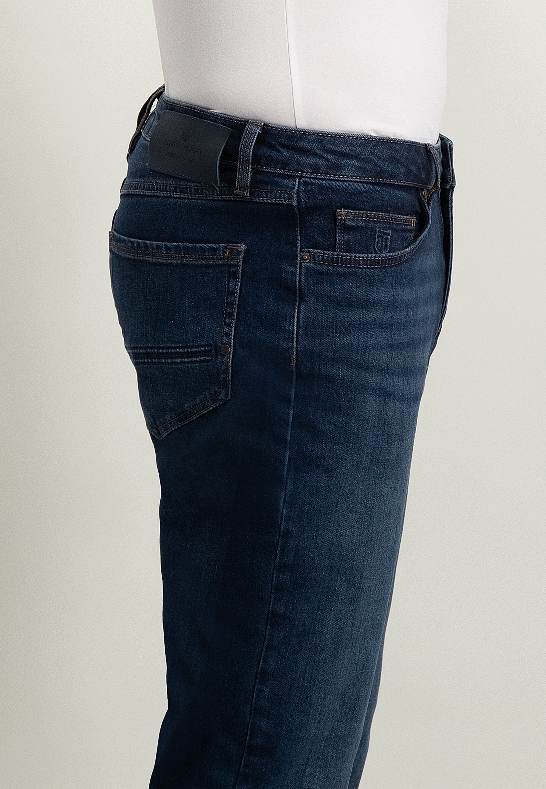 Jean 5 poches RACER coupe classique en denim stretch