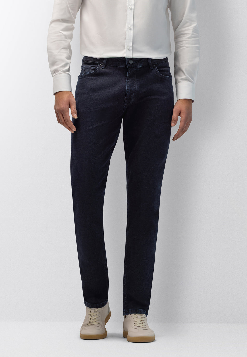 Jean 5 poches DRIVER coupe fuselée en denim stretch