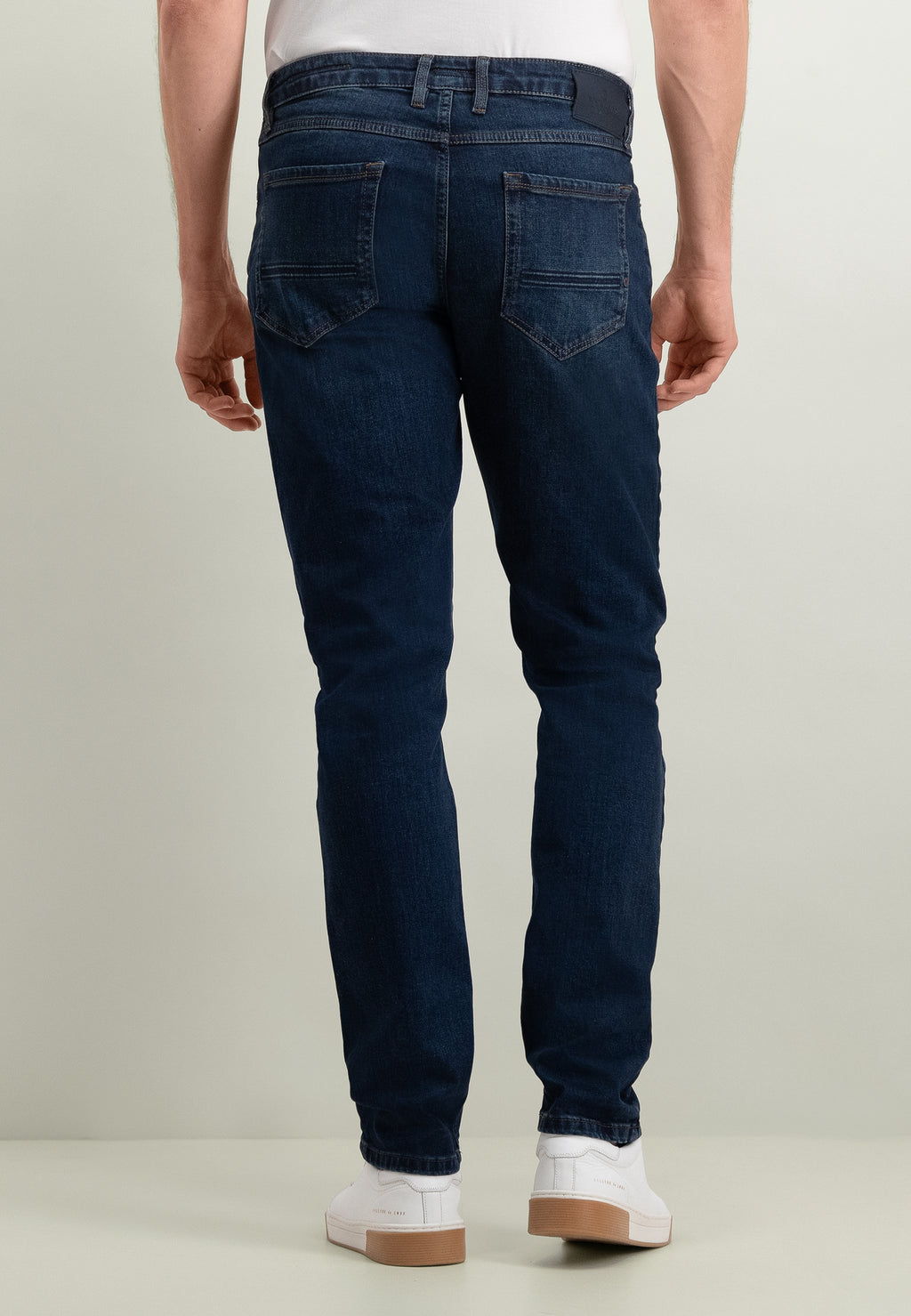 Jean 5 poches DRIVER coupe fuselée en denim stretch