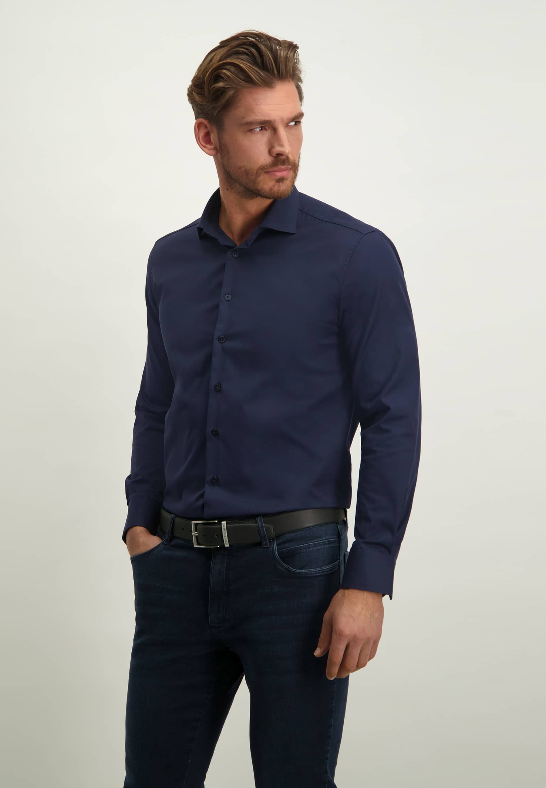 Ceinture ESSENTIALS en cuir ranger