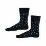 Bedrukte-sokken---donkerblauw/mintblauw