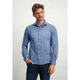 Jersey-overhemd-met-regular-fit---brique/grijsblauw