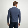 Vest-van-een-katoen-mix-met-steekzakken---grijsblauw-uni