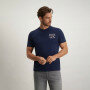 Ronde-hals-T-shirt-met-een-print-op-de-borst---marine-uni