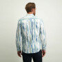 Slub-overhemd-van-biologisch-katoen---azuurblauw/donkerblauw
