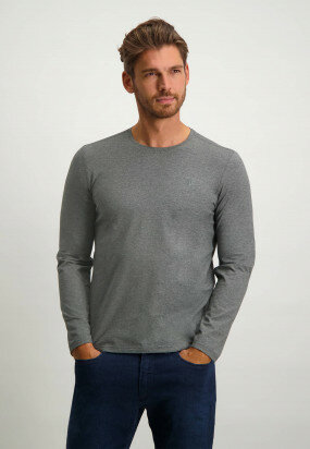 T-shirt-à-manches-longues-en-coton-BCI---gris-moyen-uni